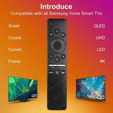 Voice Replacement Remote Control for Samsung TV Curved Frame UHD QLED LED 4K 8K Smart TVs, Universal Remote for All Samsung TV