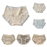 2026 Womens Cotton Lace Pretty Underwear Hipster Stretch Breathable Thongs Plus Size Briefs Woman Panties трусы женские 부부생활 속옷