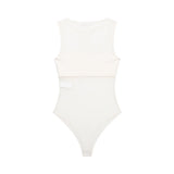 Women's Patchwork Silk Mesh Jumpsuit WHEF