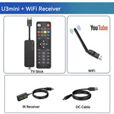 Dluxury New DVB T2 DVB C H.265 Digital TV Decoder HD Free TV Channels 7Days EPG TV Tuner TV STICK for Spain France Itlay ect