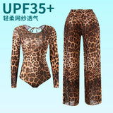 2 Piece Sets High Waist 2025 Sexy Swimsuit Women Summer Bathing Suit Long Sleeve Swimwear Beach Swimming Suit Купальник