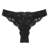 1pcs Low Waist Sexy Lace Women's Panties Underwear Perspective Floral Panty Comfortable Breathable Female Underpants Lingerie