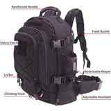 LQARMY Military Tactical Backpack Molle Rucksack for Outdoor
