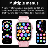Electronic Smart Watch BT Call Heart Rate Monitor Smartwatch Fitness Tracker Waterproof Sport Watches for Man Woman Android 2026