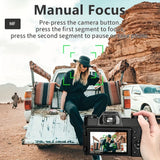 Flip Screen 16X 56MP Digital Camera For Photography Video Recording 4K Vlog Camcorder Youtube Livestreaming Wifi Webcam Selfier