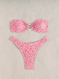 ZTVitality New Sexy Push Up Low Waist Bikini Set Swimsuit Female Swimwear Women Print Beachwear Summer Bathing Suits Biquini