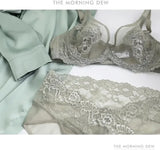 MOYISU Pure lace Girls Sexy Lace Bralette Flash Sale | Bra & Set Flexi-Wire Tech Sheer Allure Anti-Sag | Vintage Limited Last 50
