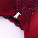 Front Closure Brassiere Plus Size Womens Back Bra Lager Bosom Sexy Lingerie BH Top Underwear C D E Cup
