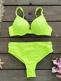 2026 Blue Print Micro Bikini Women Sexy Swimsuit Push Up Swimwear Bandeau Biquini Female Micro Bikinis Bathing Suit Beachwear
