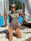 2026 New One Piece Printed Swimsuit Bikini Long Sleeved Swimsuit Bikini Set High Waist Bikinis Swimwear Beach Swimsuit Swimwear