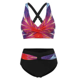 Fashion Swimsuit Set Women's Bikini Sets Sexy Summer Beach Holidays Two Piece Swimwear Swimming Clothing Beachwear