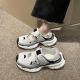 Spring New Round Head Small White Shoes Female Hundred Casual Womens Board Shoes Thick Bottom Women Sneakers