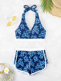 2026 High Waist Bikinis Women Padded Halter Swimwear Female Sexy Sporty Swimsuit Bathers Bathing Swimming Swim Suit Beachwear