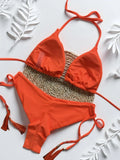 Sexy Folds Bikini Set Solid Micro Bikinis Women Swimsuit Female Triangle Swimwear Beach Wear Bathing Suit