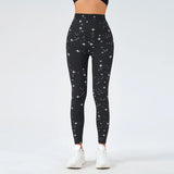 Trendy Starry Sky Sportswear Woman Gym Yoga Pants Seamless High Waist Women Sports Leggings Tummy Control Squat-Proof