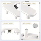 Nail art hand pillow, adjustable height, with 360 ° rotating phone holder and arm support pad, suitable for nail salon tools.