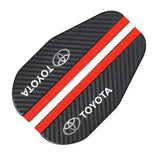 for Toyota Rav4 CHR Yaris Prius Avensis Corolla Camry Highlander GR 86 Accessories 2pcs car Rearview mirror Carbon fiber Rain