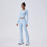 Women's Versatile Yoga Suit Set Tight Fitting and Beautiful Back High-end Sports Suit Outdoor Running and Leisure Fitness Suit