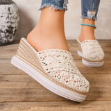 Woman  Summer Fashion Wedge Female Large SizeNew Comfortable Sandals for Women