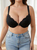 Lace Women's Bra Breast Cover Summer Thin Cup Underwear Plus Size Adjustable Push Up Bras Undewire Sexy Lingerie