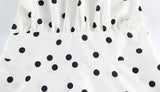 Ahagaga 2025 Summer Women's Mini Dresses Dot Halter Bandage Slim Backless Beach Style Sleeveless Skinny Female Vestidos Robes