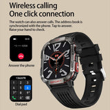 New Military GPS Smart Watch Men Flashlight Compass Waterproof 600mAh Battery Outdoor Sport Tracker Bluetooth Call Smartwatch