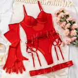 Romantic Bodysuits Sexy Suit Lingerieset Dames Tight Adult Couples Lingerie for Sex Bilizna Sexy Women Underwear Uncensored Vs