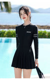 New Women's Split Style Swimsuit for Slimming, Belly Covering, and High-end Sports Style