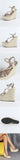 2026 New Big Size 43 Summer Bohemain Espadrilles Wedges Sandals Women High Heels Shoes  Ankle Strap Platform Sandals