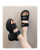 New Sports Sandals for Women Flat Bottomed Beach Shoes Thick Soled Casual Women Shoes Sandalias De Mujer 2025