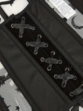 Royal corset body-shaping corset undergarment thin and breathable summer style with a cinched waist and plastic-boned mesh sexy