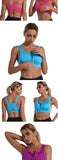 Sports Bra Women Front Zipper Push Up Gym Jogging Crop Tops Female Yoga Fitness Shockproof Vest Sujetadores Sport Bras for Women