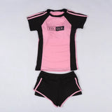 Sports Split Conservative Hot Spring Swimsuit Two Piece Set Fashionable Cover Belly and Look Thin Conservative Swimming