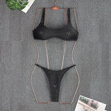 2026 Female Bikini Set Black Biquini Bathing Suit Thong Push Up Bikinis Sexy Women Swimsuit Swimwear Swimming Suits Beachwear