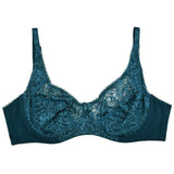 3 Pcs Womens Bras Ultra-Thin Perspective Lace Sheer Plus Size Bra Underwire Sexy Underwear Lingerie BH Tops D E F Cup
