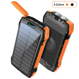 Solar Power Bank 33500mAh With 20W USBC PD Wireless Charging