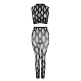 1 Set Women Long Sleeve See-Through Fishnet Cover Up Hollow Out Tassel Bodycon Beachwear Dress