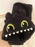 Adult Kigurumi Toothless Dragon Onesie Pajamas Cosplay Costume Robes Anime Nightgown Halloween Cartoon Sleepwear Slipper