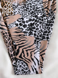 2025 Brazilian Thong Bikinis Strappy Swimsuit Women Sexy Printed Swimwear Female Bathers Swimming Bathing Swimming Swim Suit