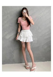 Cake Skirt White Fluffy High Waisted Girlish Style Short Half Skirt Black Ballet Skirt Fashion Sweet Korean Women 2026 New 55OK
