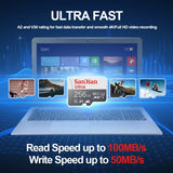 Micro TF  SD Memory Card 512GB  256GB 64GB  32GB High Speed U3 V30 A2 Waterproof for Action Cam Sports Video