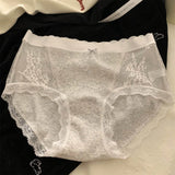 2026 Womens Cotton Lace Pretty Underwear Hipster Stretch Breathable Thongs Plus Size Briefs Woman Panties трусы женские 부부생활 속옷