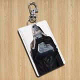 scary H-Homicipher Mr shriek Cartoon Singer Anime Card Keychain Fashion Pendant Bag ID Door Card Case Bus Card Cute Adult