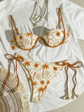 Strappy Underwire Bikinis 2026 Printed Swimwear Female Sexy Swimsuit Women Bathers Bathing Swimming Swim Suit Beachwear