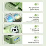 Office Portable Blue Tooth Remote Control Swipe Short Videos Mini Keypad Dual Button E-book Page Turner For Tablet Mobile Phone