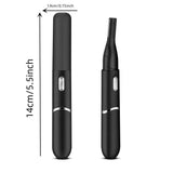 Electric Eyebrow Trimming Tool For Automatic Electric Eyebrow Trimmer Nose Hair Shaving Brush Scraper For Nose Ears and More 1pc