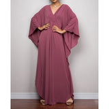 Greek Goddess Long Dress Batwing Sleeve Tunic Beach Cover Up Cover-ups Beach Dress Beach Wear Beachwear Kaftan Maxi Dress V4427