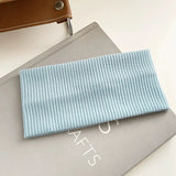 Sports Cycling Makeup Wash Face Hairbands Soft Korean Cotton Knitted Headband For Women Girls Bandanas Fashion Hair Accessories