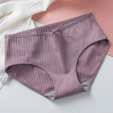 Cotton Panties Sexy Women Lingerie Women's Briefs Underpants Low Waist Panty Intimates Comfy Breathable Seamless Underwear