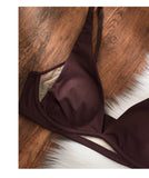 Sexy Deep V Rabbit Ear Bra, Wireless Invisible Summer Bra for Women, Thin Breathable Comfort Bralette Small Chest No Underwire